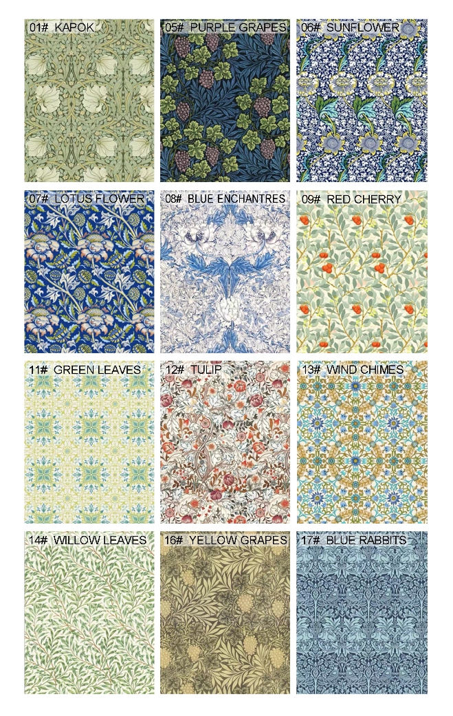 FABRIC COLOR SWATCHES